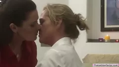 Play Busty lesbian milf Magdalene St Michaels fingering her blonde bff Jen Doe in a steamy lesbian sex session