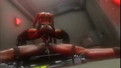 Reproducir Electrizante paseo femdom: juego Citor3 3D SFM VR con amante de látex de enormes tetas y acción BDSM