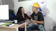 تشغيل الجنس الشرجي المتشددين مع أختي ليليانا مارين