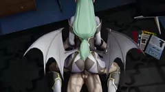Abspielen 3D Asian Succubus Cosplay in intensiver POV Hentai -Begegnung