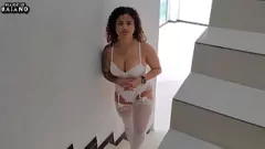 Reproducir Striptease amateur de la sexy Eliane Furacao, no puede tener suficiente de la BBC